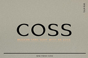 COSS – Modern & Stylish Sans, a Sans Serif Font by Local Desk Designstudio (Thumbnail 16 of 22)