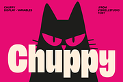 Chuppy Bold Display Font, a Sans Serif Font by Viswell (Thumbnail 11 of 11)