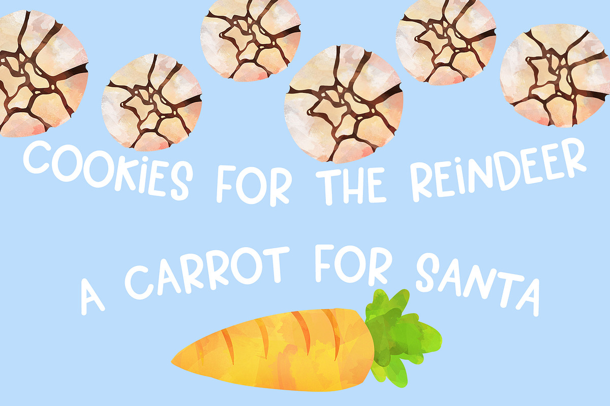 Vanilla Cookies | Handwritten Font, a Sans Serif Font by Jodi Van der Kruik (Photo 3 of 6)