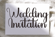 Wedding, a Handwritten Font by FreshTypeINK (Thumbnail 5 of 7)