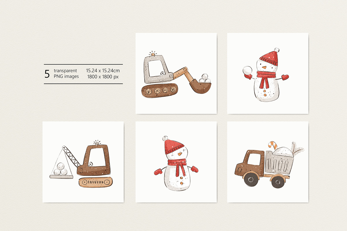 Winter construction, a Pattern Graphic by Olena Kuznietsova (Photo 3 of 9)