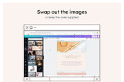 Jewel Instagram Feed Canva Templates, a Social Media Template by Cultive Creative (Thumbnail 7 of 13)