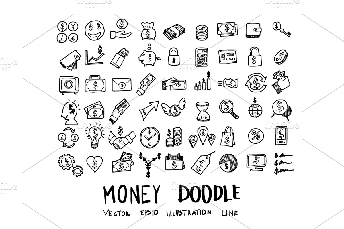 15151 in 1 Doodle Giant bundle, an Object Illustration by TKDoodle (Photo 14 of 144)