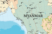 Political Map of South East Asia, an Education Illustration by Cartorical (Thumbnail 8 of 10)