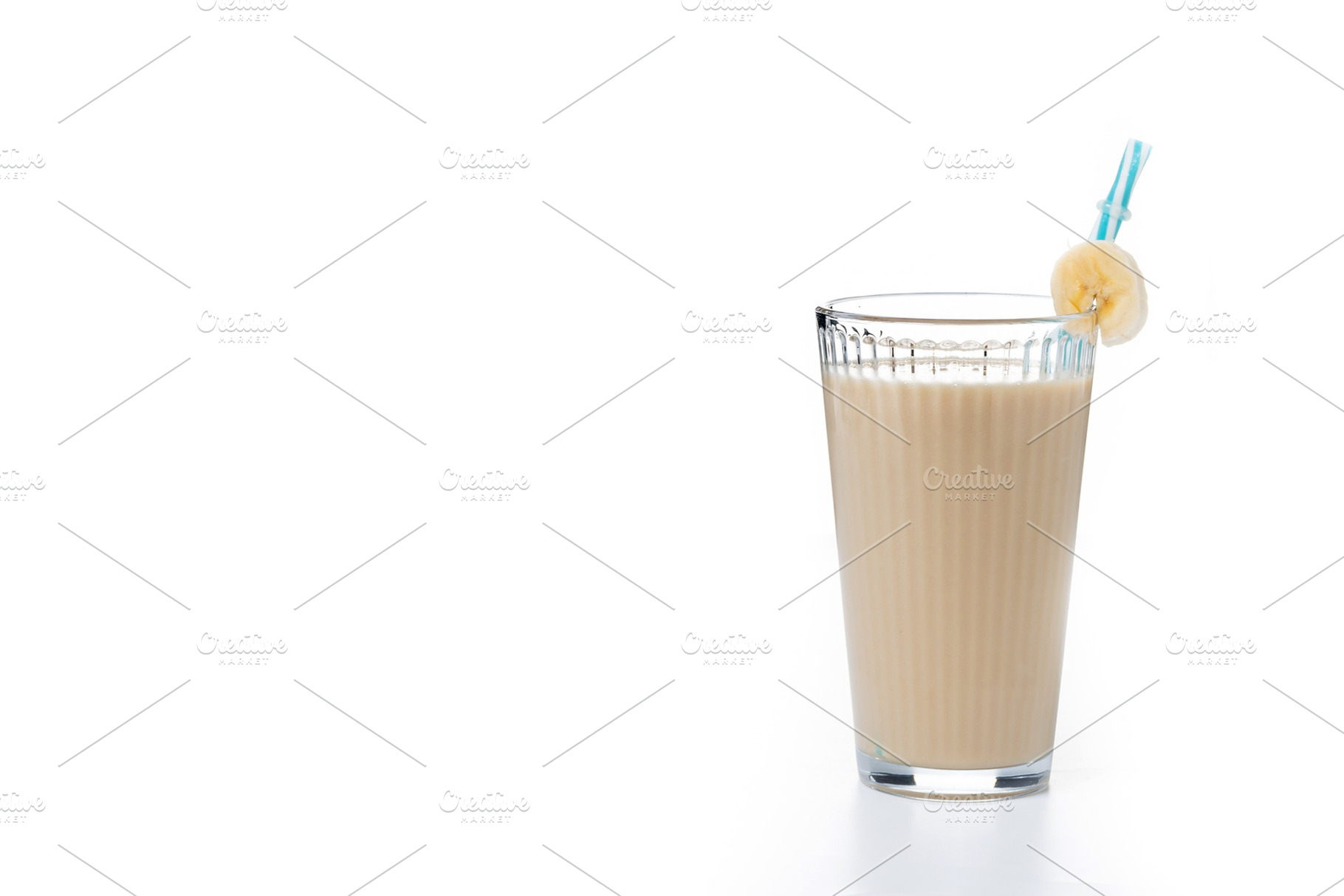 Fresh and healthy banana smoothie in, a Food & Drink Photo by etorres69