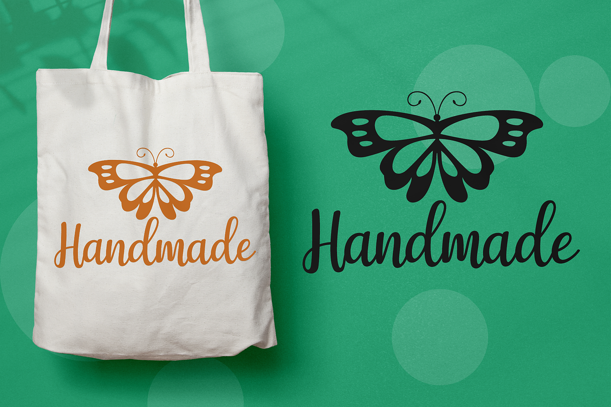 My Butterfly - Modern Calligraphy preview 2