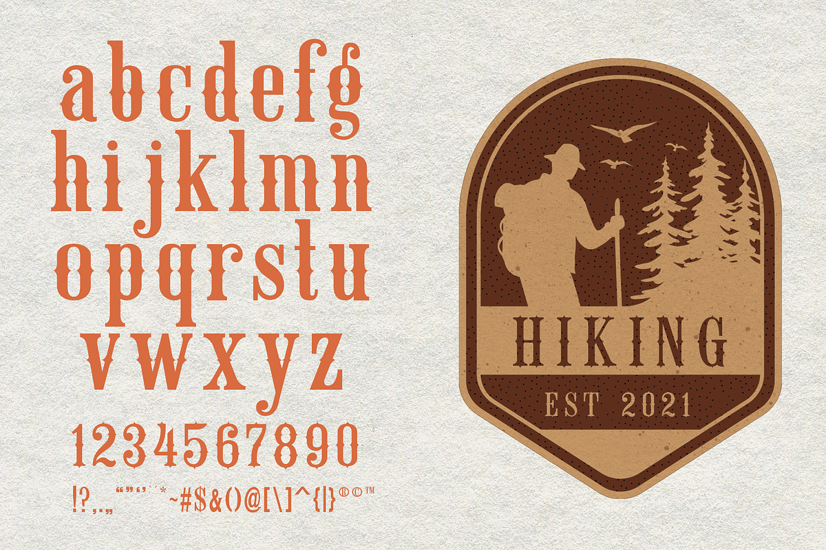 Nestcology, a Blackletter Font by dansdesign (Photo 5 of 8)
