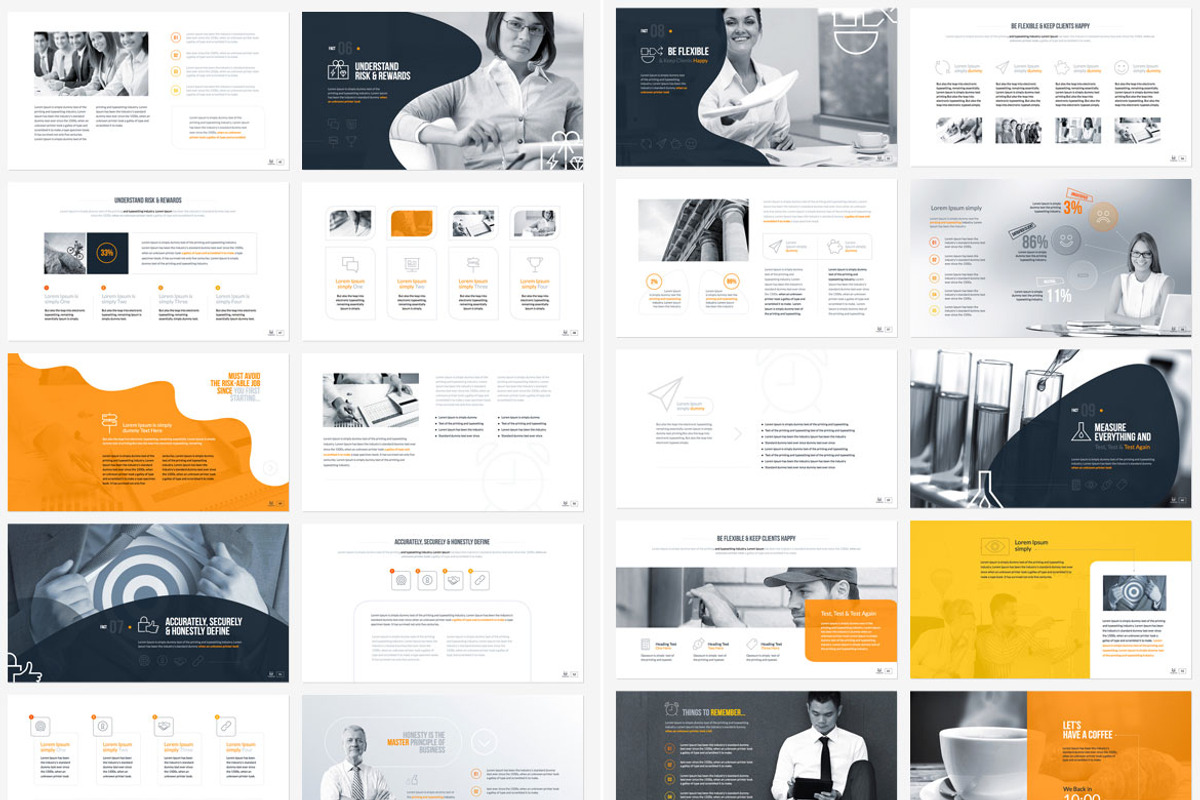 Beta | Minimal Keynote Template preview 6