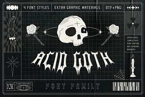 Acid Goth Font Family