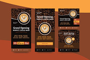 Coffee Shop Opening Story and Feed, a Social Media Template by rivatxfz (Thumbnail 4 of 4)