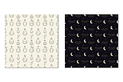 Minimal Line Art Halloween Patterns, a Pattern Graphic by Coco Bloom (Thumbnail 5 of 5)