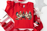 Faux Yarn Chicken Christmas Png,, an Illustration by Designking (Thumbnail 3 of 6)