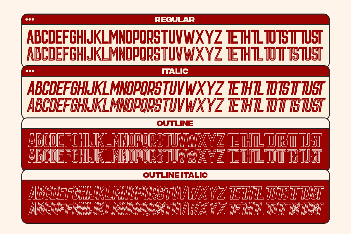 Light Sport - Sport Sans Font, a Sans Serif Font by Pandeka Studio (Photo 11 of 12)