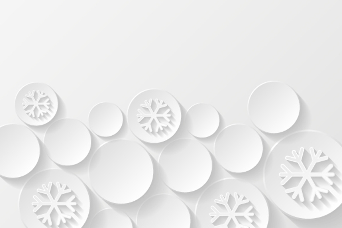 Abstract backgrounds with snowflakes preview 2