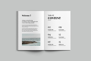 Canva Magazine Template