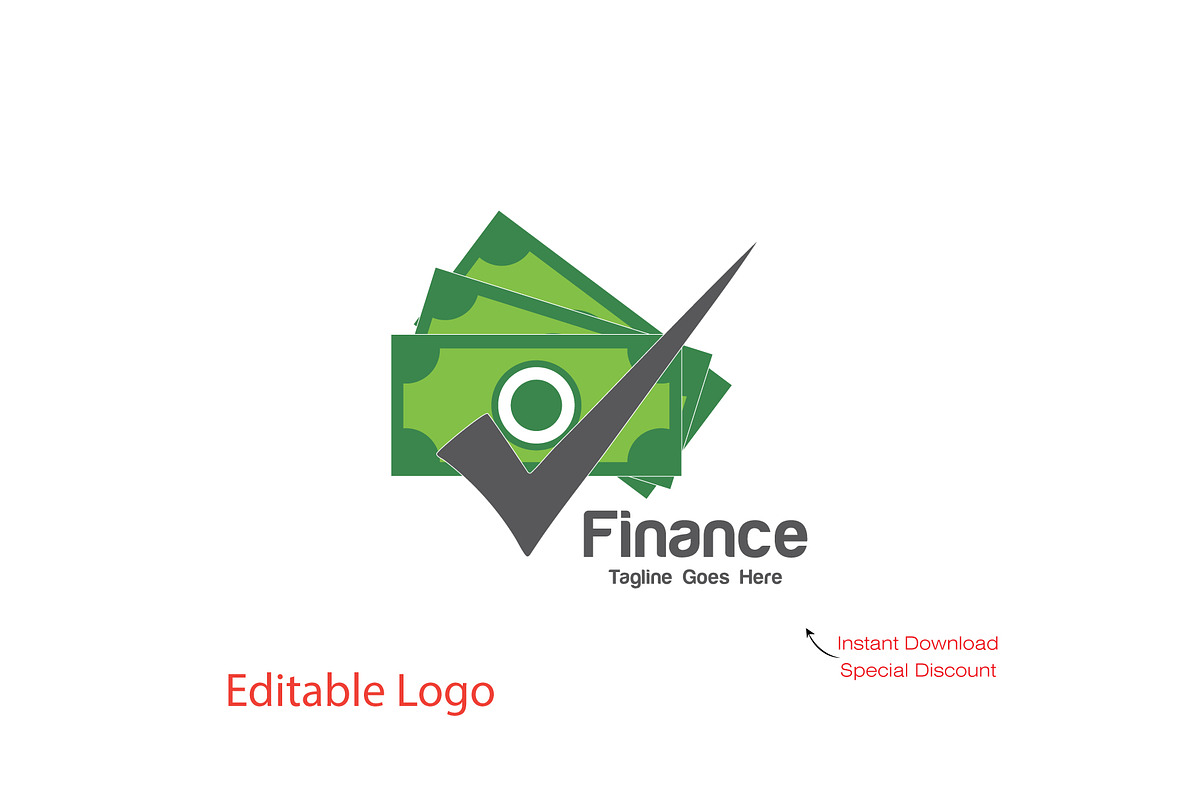 Finance & Accounting Logo Design, a Branding & Logo Template by YUDesignStore (Photo 1 of 7)