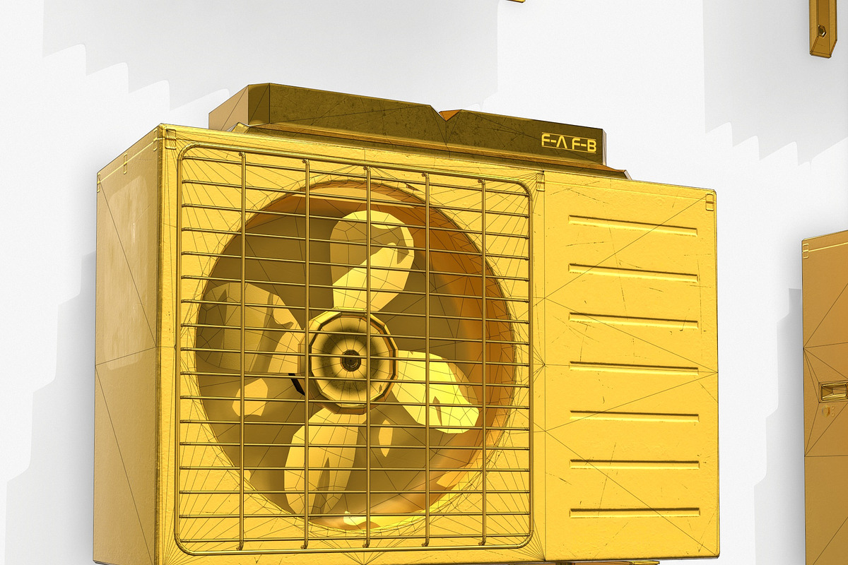 Sci-fi Air conditiong PBR, an Object 3D Model by Daniel Mikulik (Photo 13 of 20)