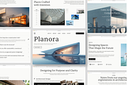 Planora - Architect Landing Page, an UI Kit Template by Portal Studios (Thumbnail 3 of 9)