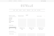 Feminine WordPress Theme | Estelle, a WordPress Template by Hello Chic Designs (Thumbnail 3 of 4)