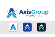 Axis Group - Letter X logo, a Branding & Logo Template by Design Box (Thumbnail 2 of 2)