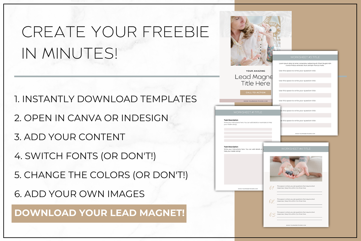 Lead Magnet | Eloise Mitchell, a Branding & Logo Template by Lady Boss Studio (Photo 2 of 10)