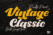 Vintage Classic - Bold Script Font, a Script Font by Myn Type (Thumbnail 1 of 10)