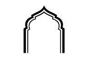 Islamic Arch Window Vector Bundle, an Illustration by yasushie (Thumbnail 27 of 51)