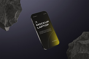 Phone Mockup - 4 Scenes