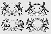 Procreate Heraldic Crests & Emblems, a Brush Add-On by AW Studios (Thumbnail 5 of 9)
