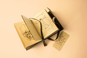 12 Vintage Notebook Mock-ups, a Books & Magazine Mockup by ItemBridge (Thumbnail 1 of 4)