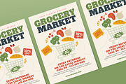 Grocery Market Instagram Post Flyer, a Flyer Template by Tokosatsu (Thumbnail 2 of 3)