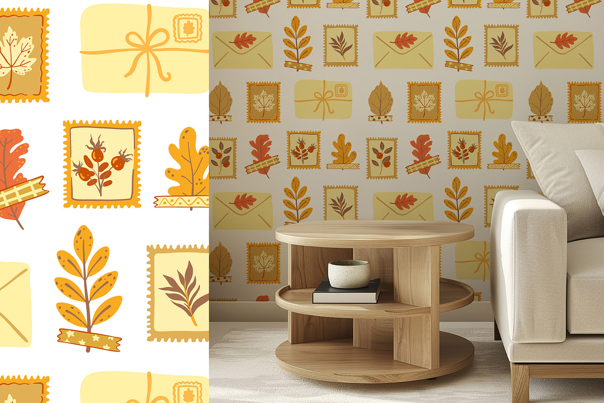 Snail Mail clipart patterns, a Seasonal Illustration by Carpet Tapete Pretzel (Photo 4 of 10)