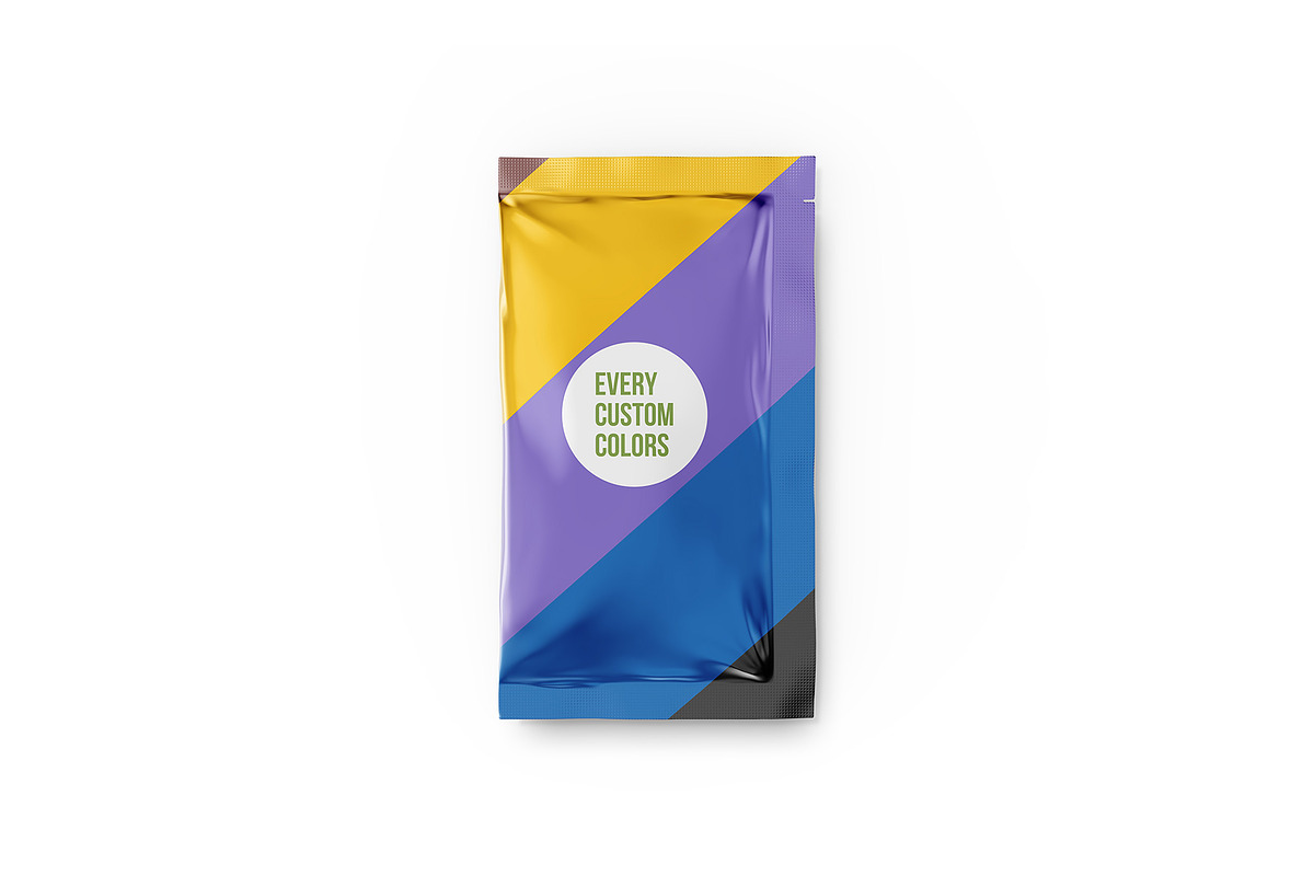 Wet Wipes Sachet Mockup, a Packaging Mockup by easymock (Photo 4 of 6)