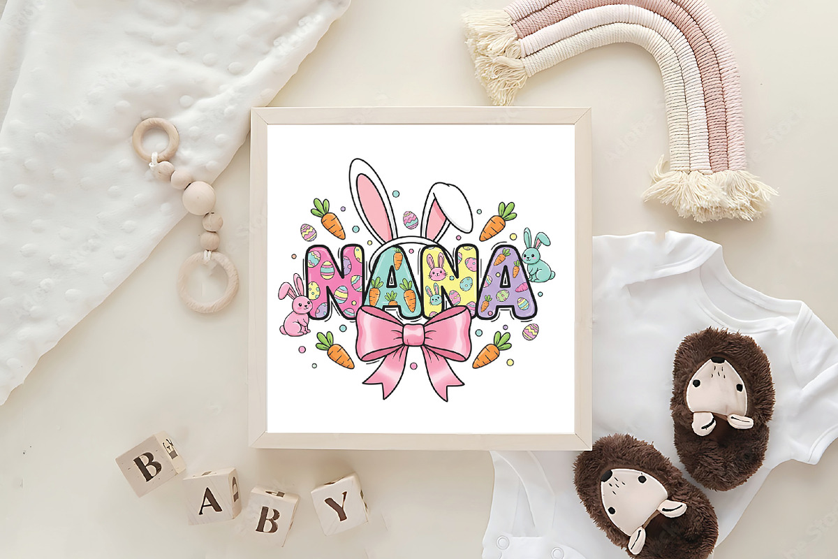 Coquette Easter Mama PNG, an Illustration by CraftArtStudio (Photo 4 of 4)