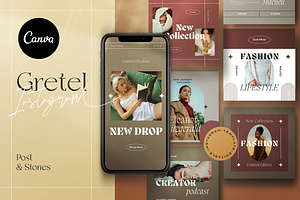 Gretel Canva Social Media Pack