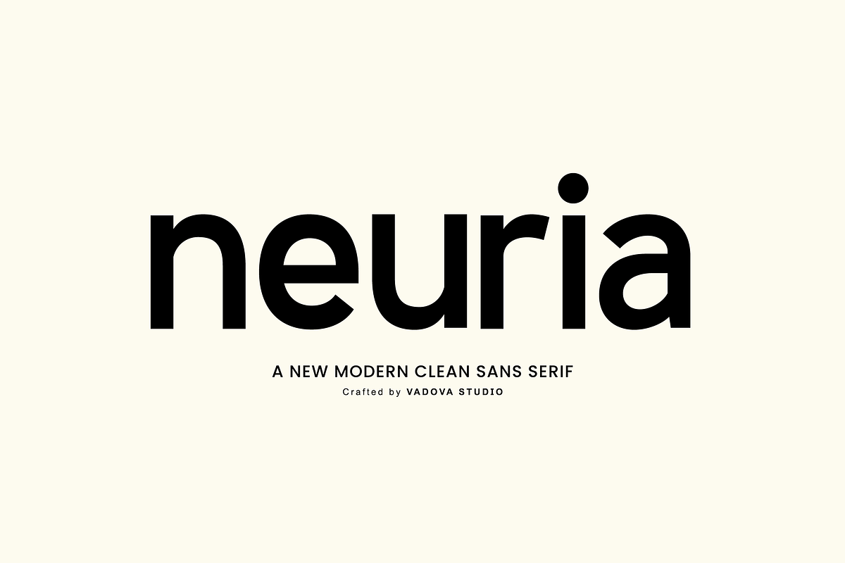 Neuria Modern Clean Sans Serif Font, a Sans Serif Font by Vadovastd (Photo 1 of 10)