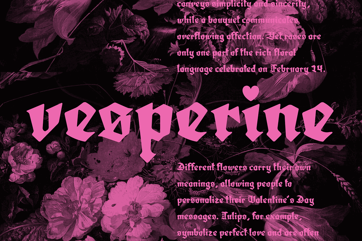 Amortem - Gothic Blackletter Font, a Blackletter Font by Wingsart Studio (Photo 13 of 15)
