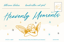 Heavenly Moments Handwritten Ink