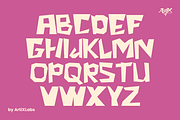 TOQSI Bold Quirky Geometric Typeface, a Script Font by ArtiXLabs (Thumbnail 7 of 10)