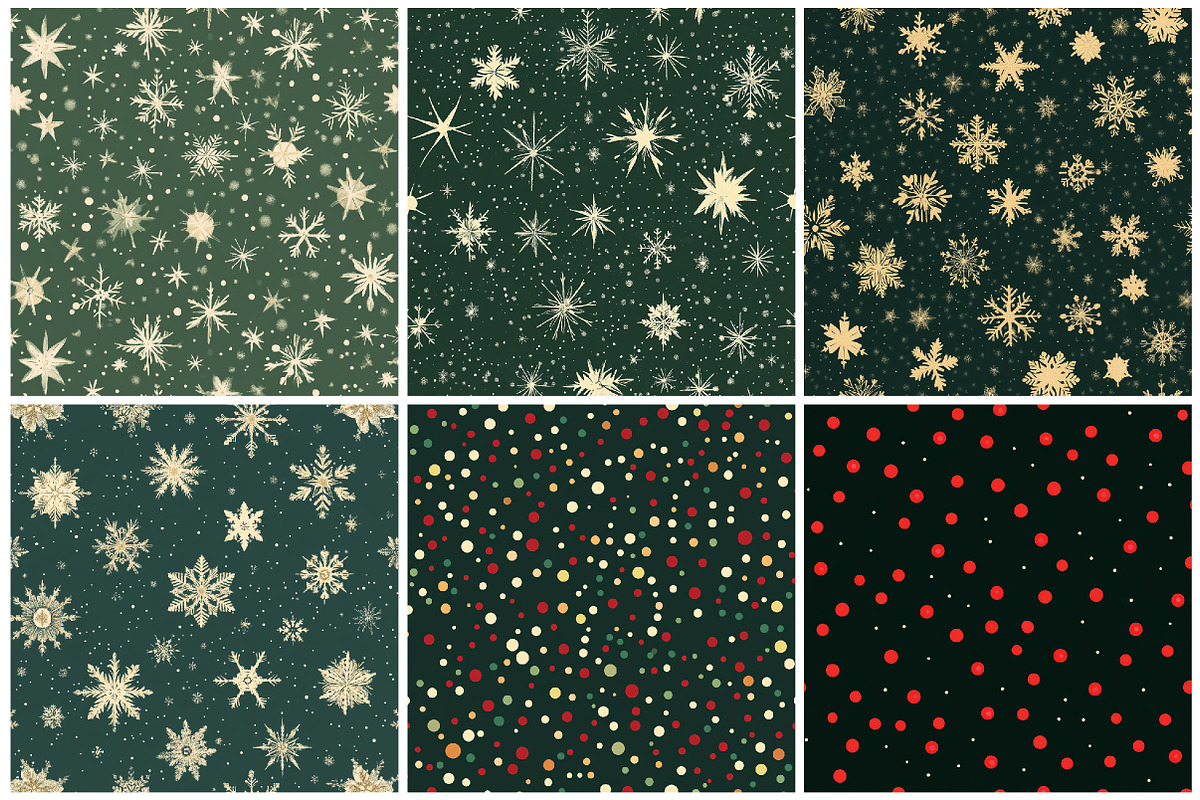 Christmas Digital Paper, Seamless, a Texture Graphic by CitraGraphics (Photo 3 of 8)
