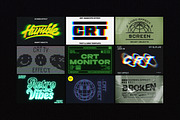 Retro Screen Effects Bundle, a Layer Style Add-On by pixelbuddha.net (Thumbnail 3 of 21)