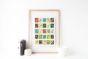 Christmas Alphabet Poster & elements, a Decorative Illustration by Marish (Thumbnail 2 of 8)