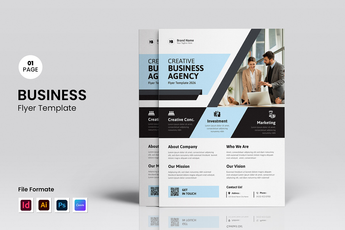 Creative Solution Flyer Template