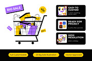 Big Sale Illustration, a Finance Illustration by Loin Studio (Thumbnail 2 of 3)