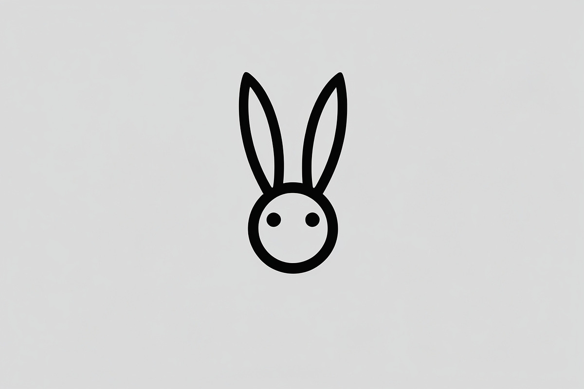 Minimal Bunny Head Set Bundle, an Illustration by abu67222 (Photo 2 of 7)