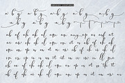 Tifany Script, a Script Font by Moly Mol (Thumbnail 10 of 11)