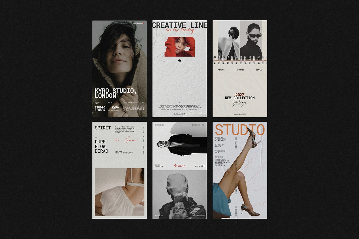KYRO | Instagram STORIES Bundle, a Social Media Template by Crafted Pixel (Photo 3 of 10)