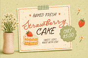 Golden Crumbs Handwriting Font Duo, a Handwritten Font by Littlehand (Thumbnail 4 of 9)