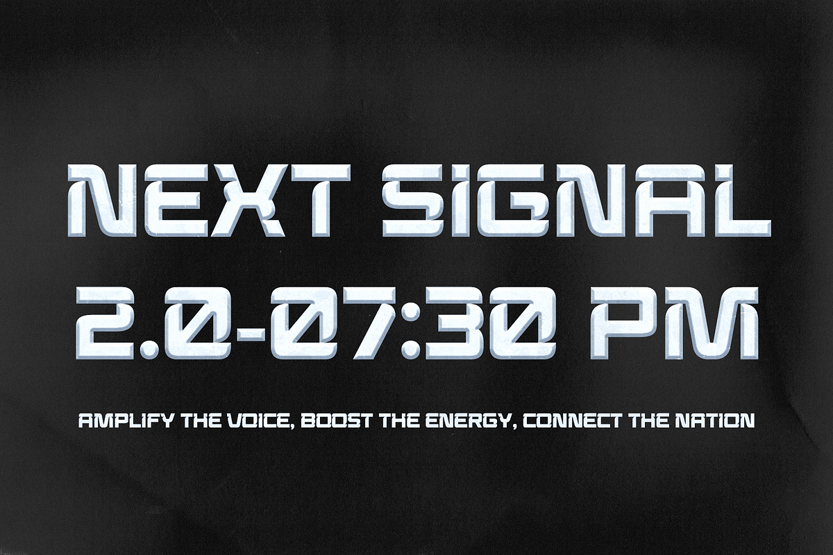 Ceoma – Futuristic Modular Font, a Sans Serif Font by Drizy (Photo 7 of 8)