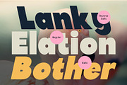 CS Guthen – Bold Font, a Sans Serif Font by Craft Supply Co. (Thumbnail 5 of 8)